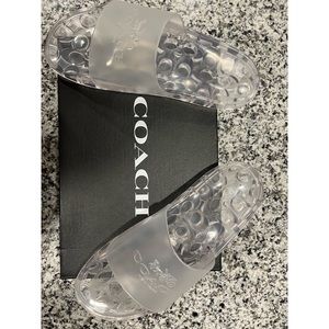Coah Jelly Slides - New Never Worn